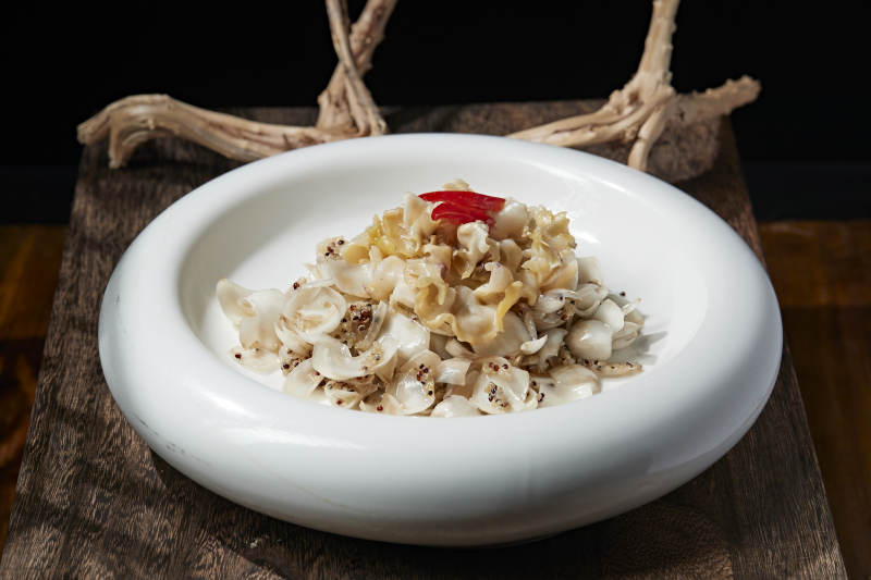 藜麦百合炒螺片图片