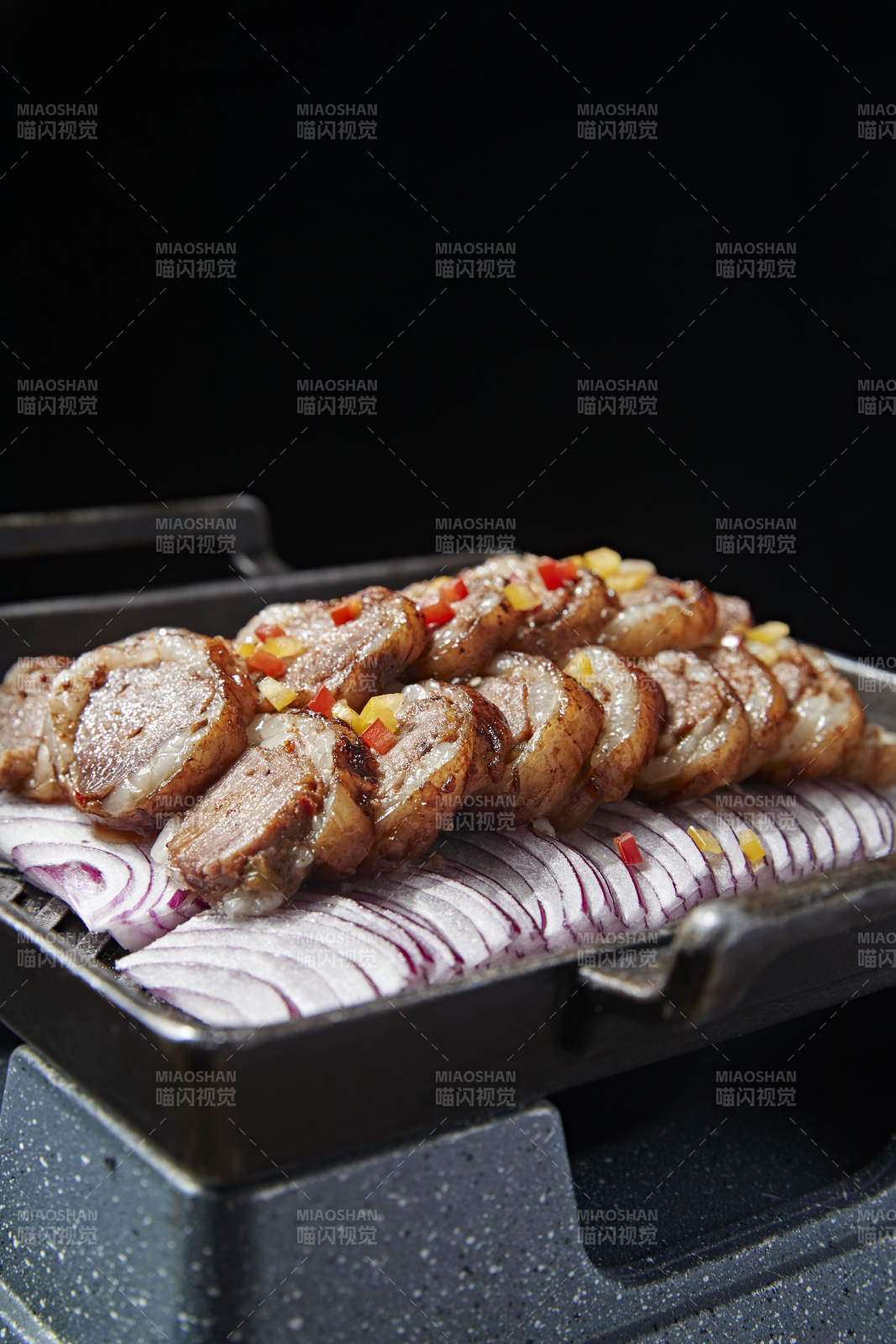 铁板烤鸭胸图片