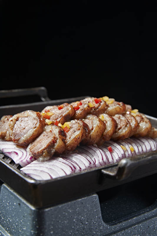 铁板烤鸭胸图片