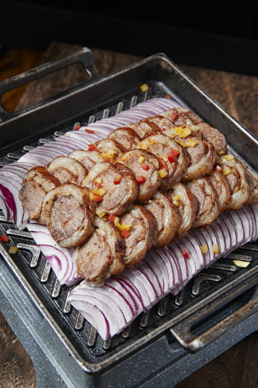 铁板烤鸭胸图片