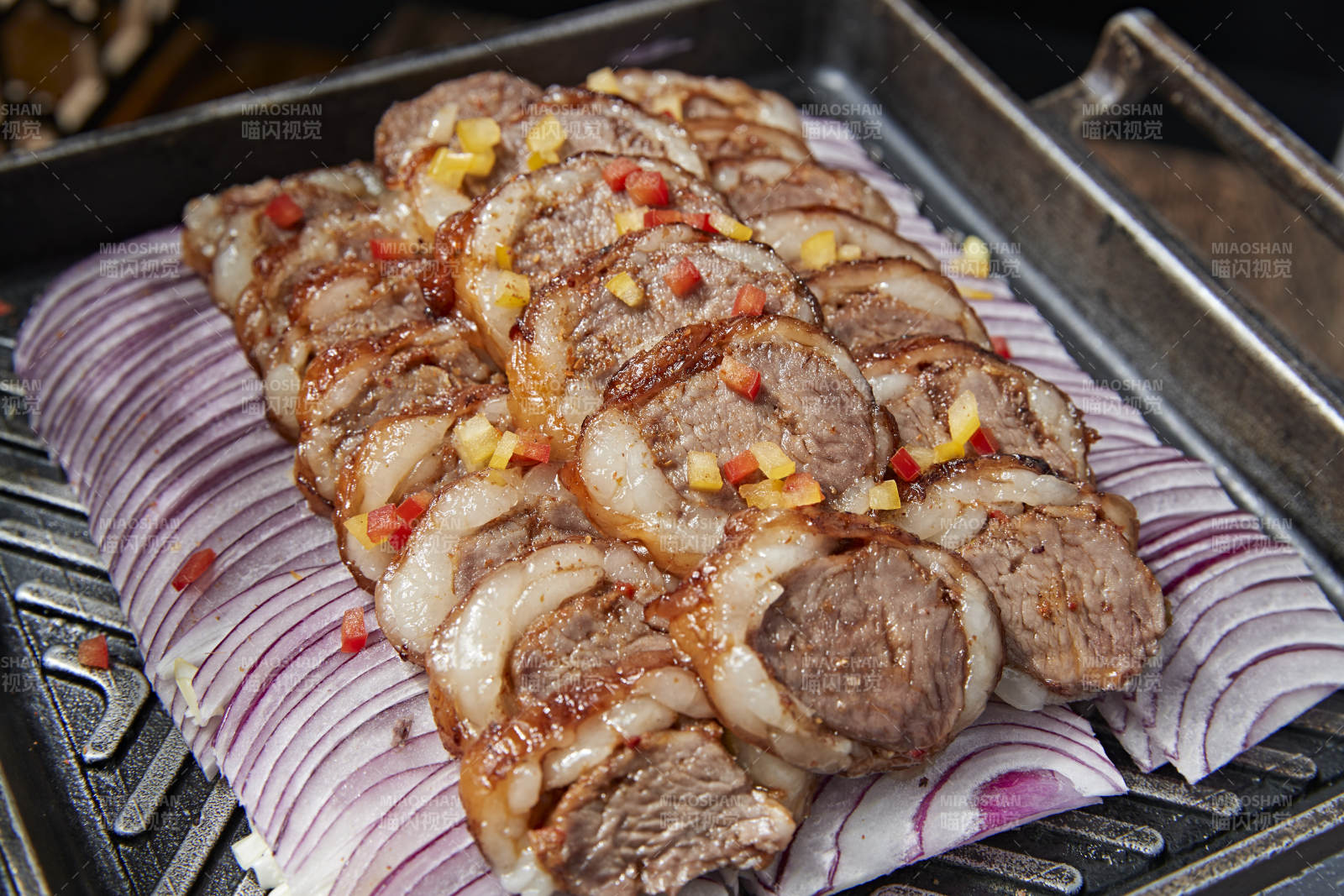 铁板烤鸭胸图片