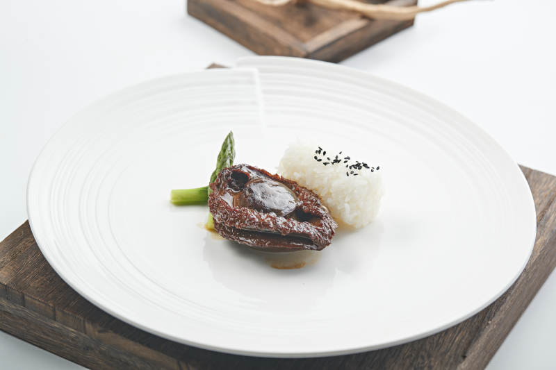 南非干鲍鲍汁捞饭图片