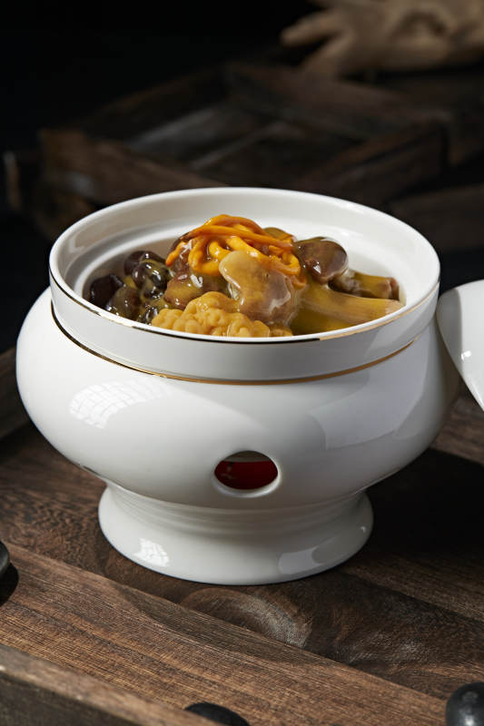 山珍菌羹素佛跳墙图片