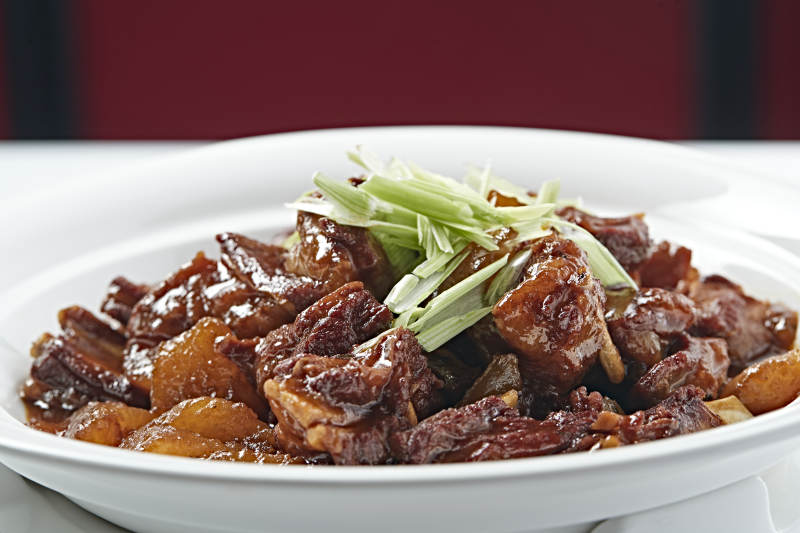 红烧羊排白萝卜图片