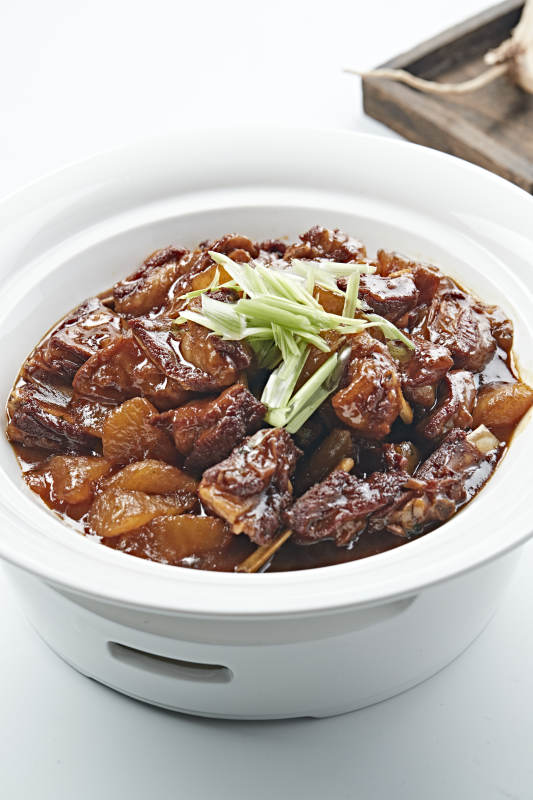 红烧羊排白萝卜图片