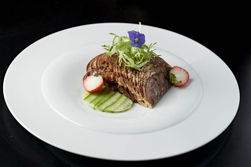 五香牛建切片图片