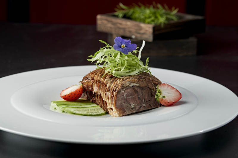 五香牛建切片图片