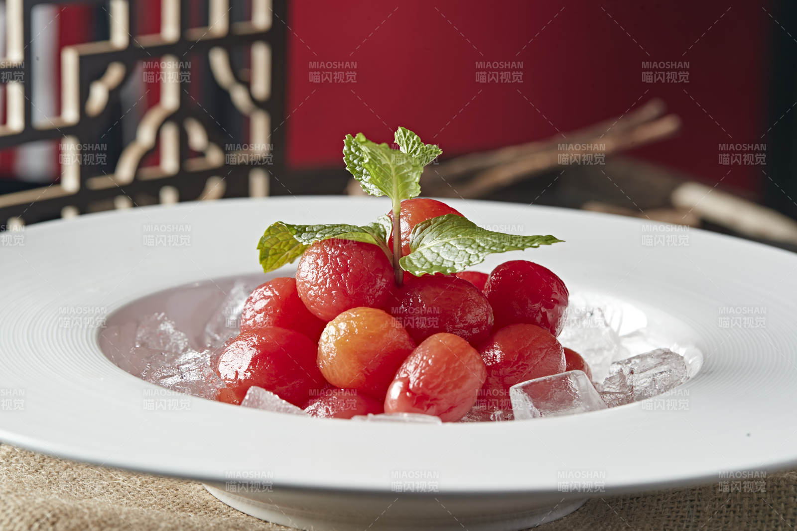 冰镇去皮圣女果小番茄图片