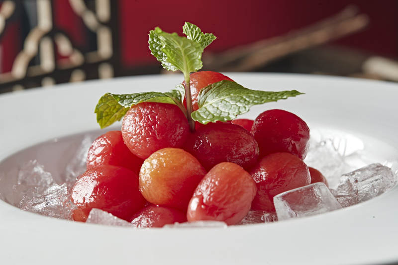 冰镇去皮圣女果小番茄图片