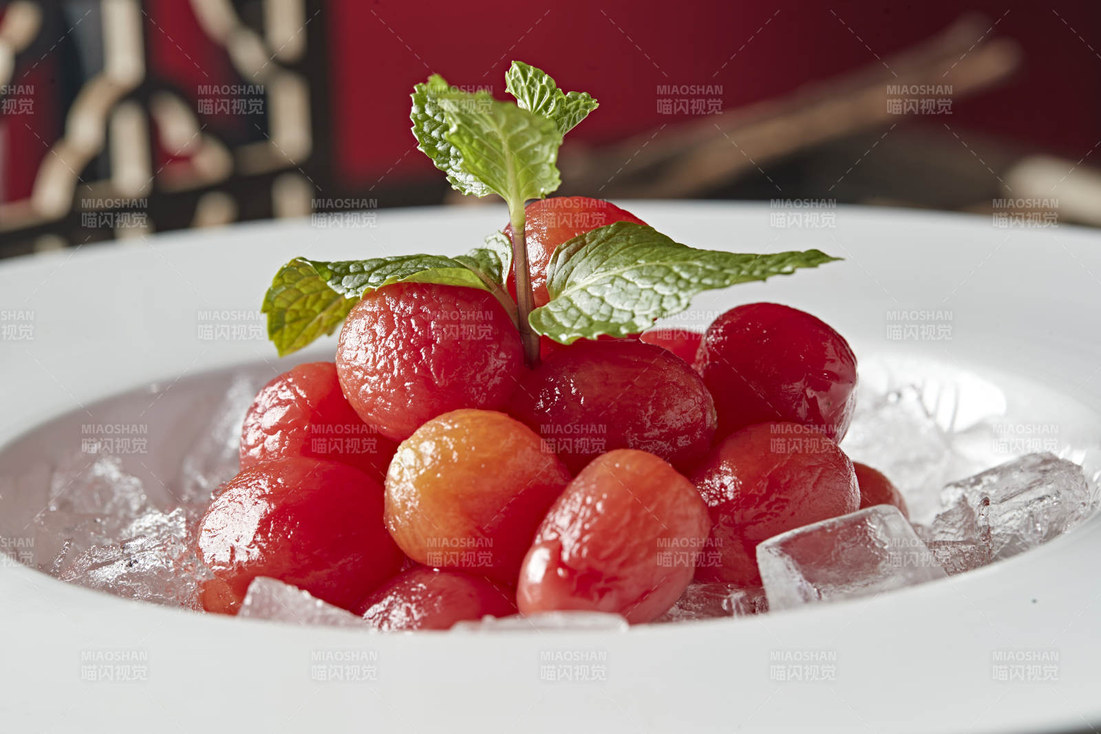 冰镇去皮圣女果小番茄图片