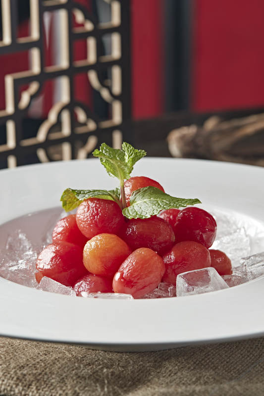 冰镇去皮圣女果小番茄图片