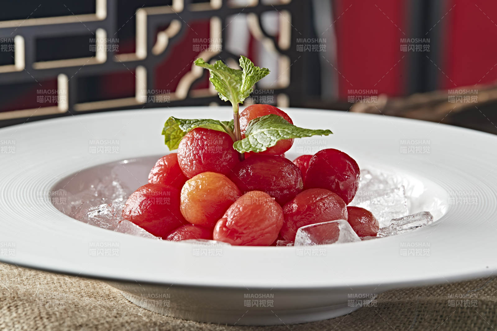 冰镇去皮圣女果小番茄图片