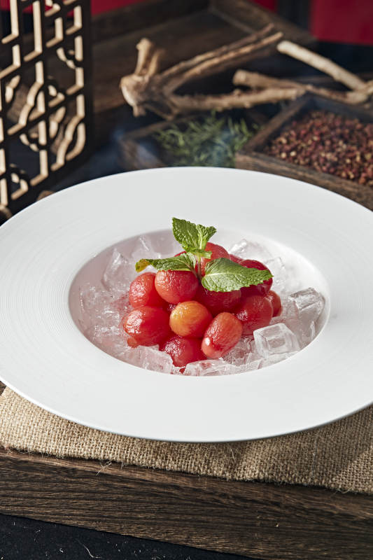 冰镇去皮圣女果小番茄图片