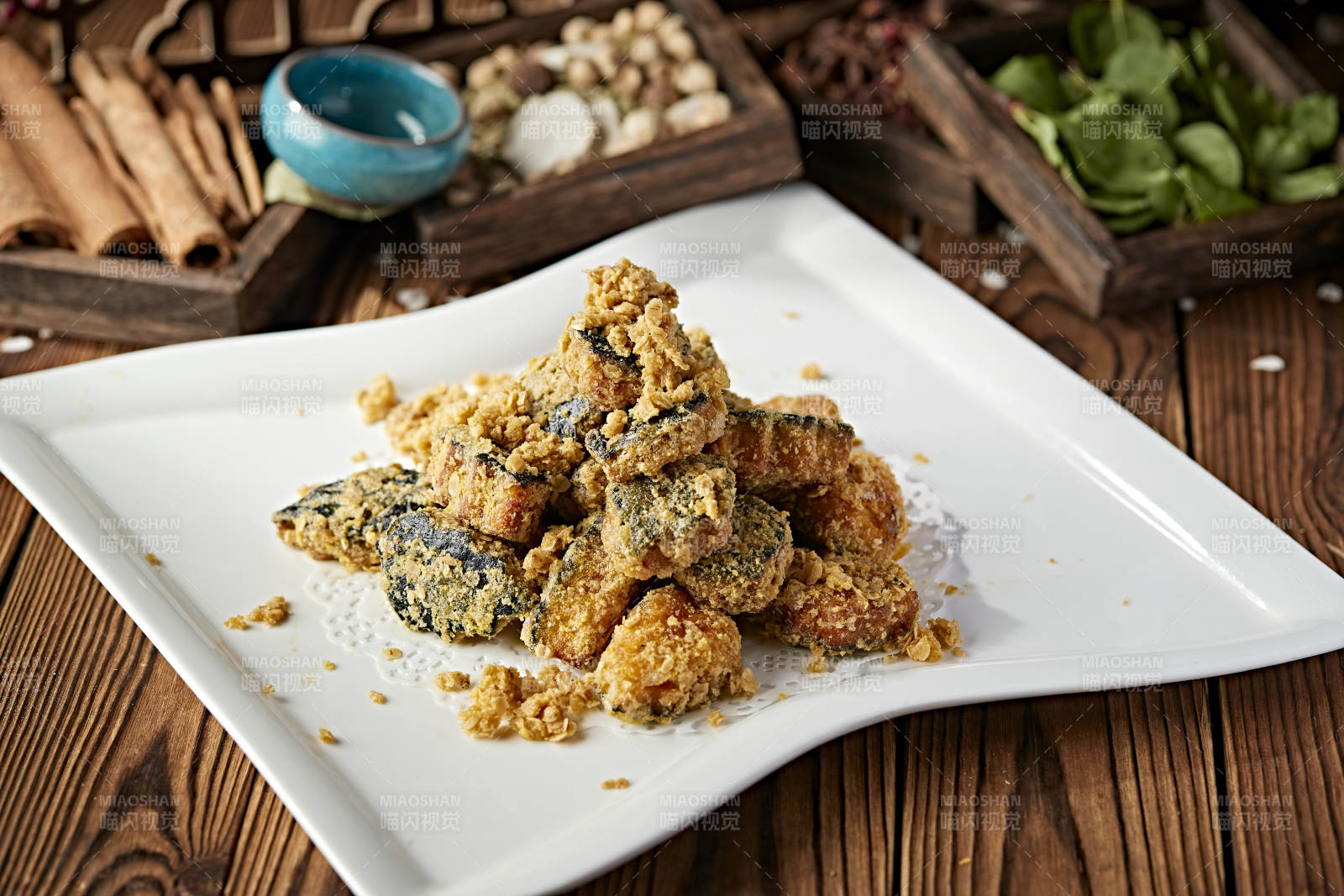 咸蛋黄焗南瓜图片