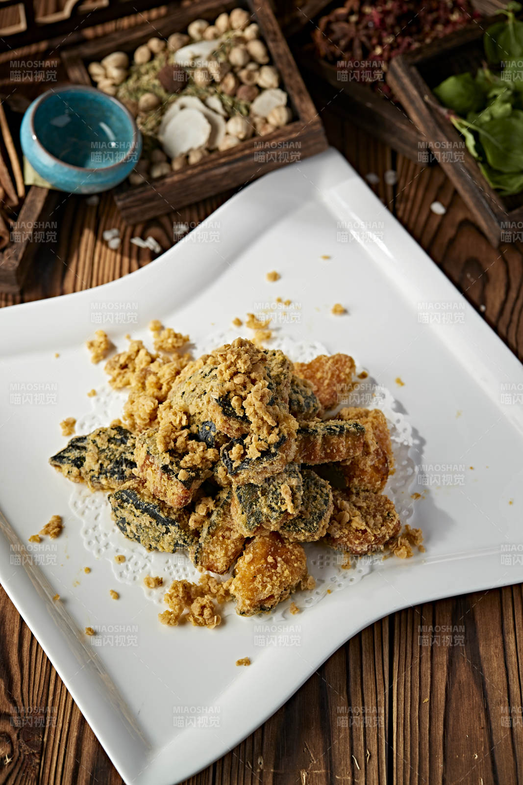 咸蛋黄焗南瓜图片