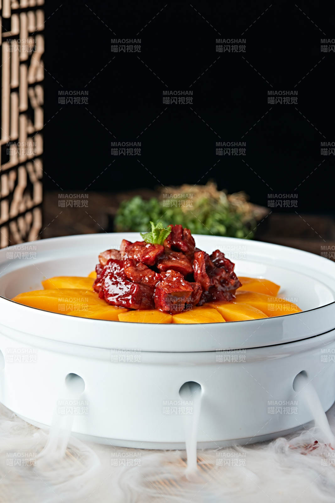 美味芒果红烧肉图片