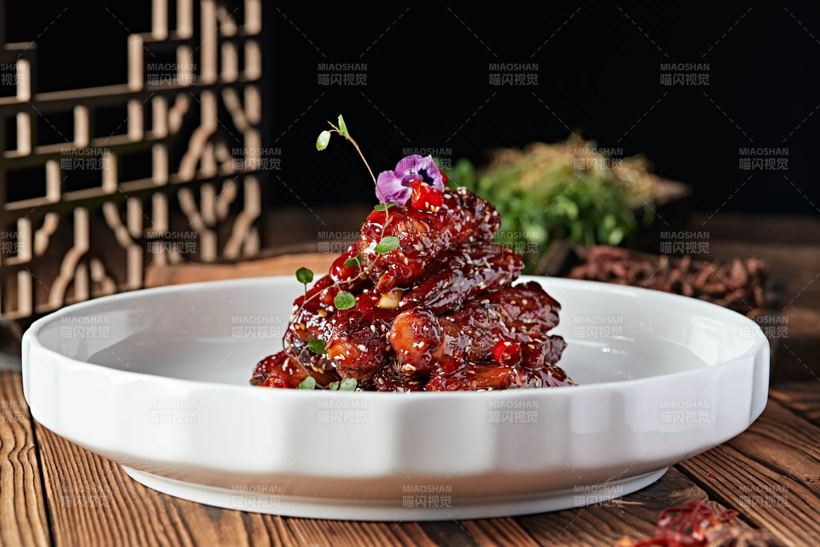 红烧糖醋猪肋排图片