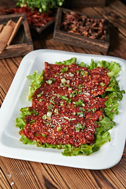 川渝火锅食材辣椒牛肉图片