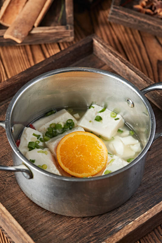 各种美味自助火锅汤底图片