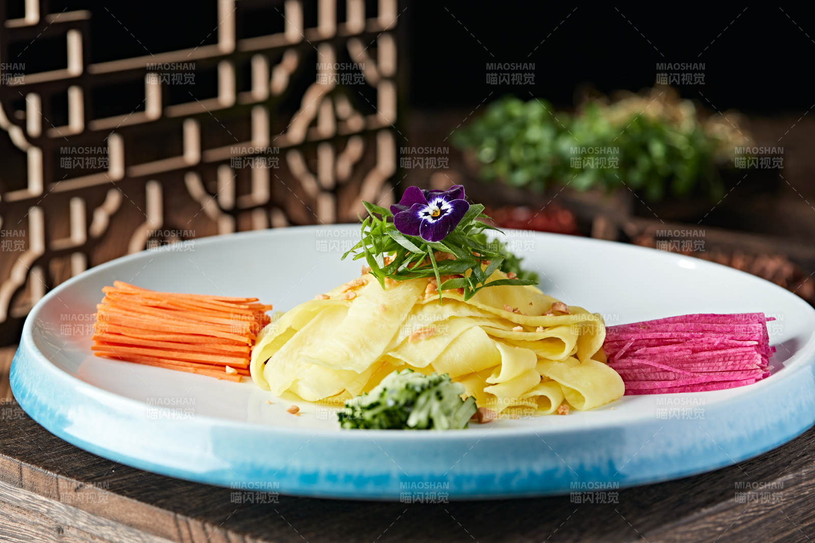 山西大同黄面大拉皮图片