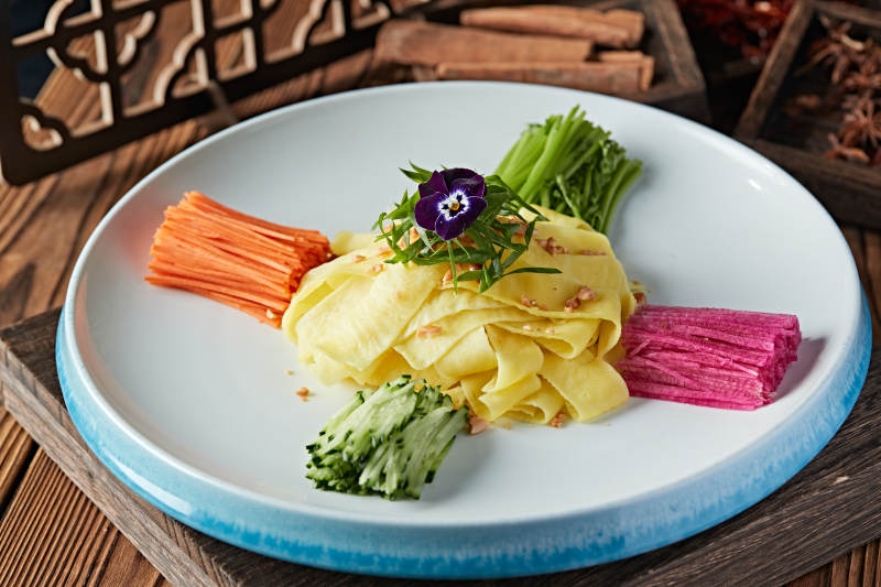 山西大同黄面大拉皮图片