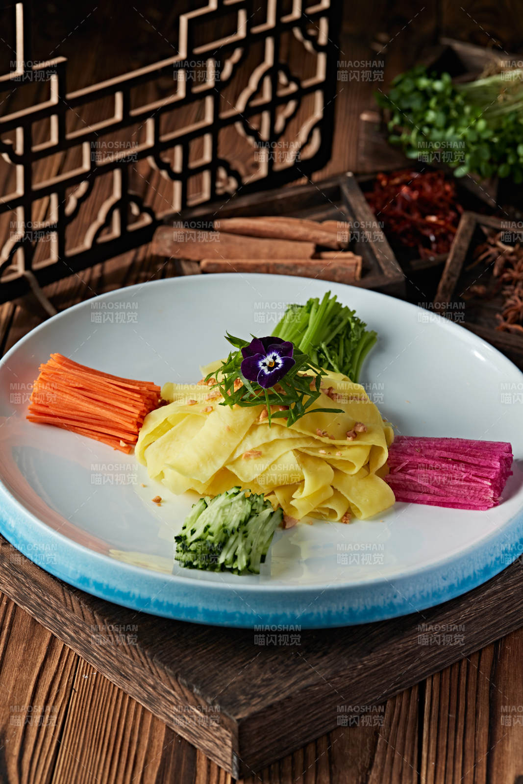 山西大同黄面大拉皮图片