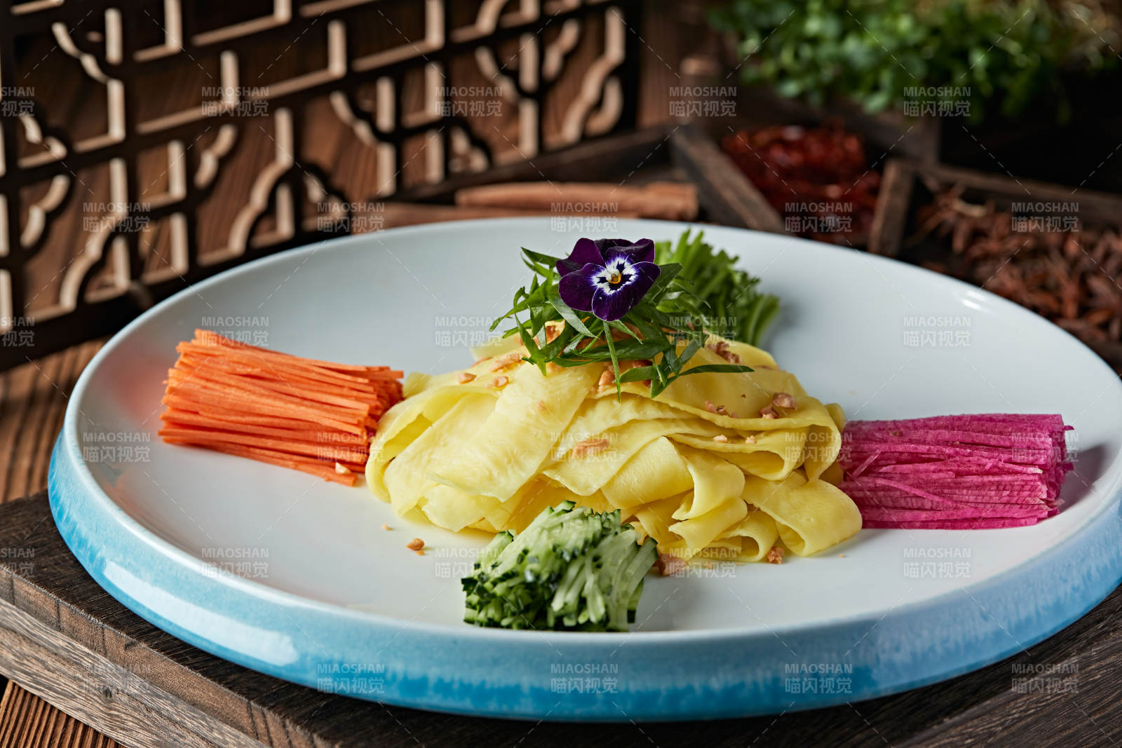 山西大同黄面大拉皮图片