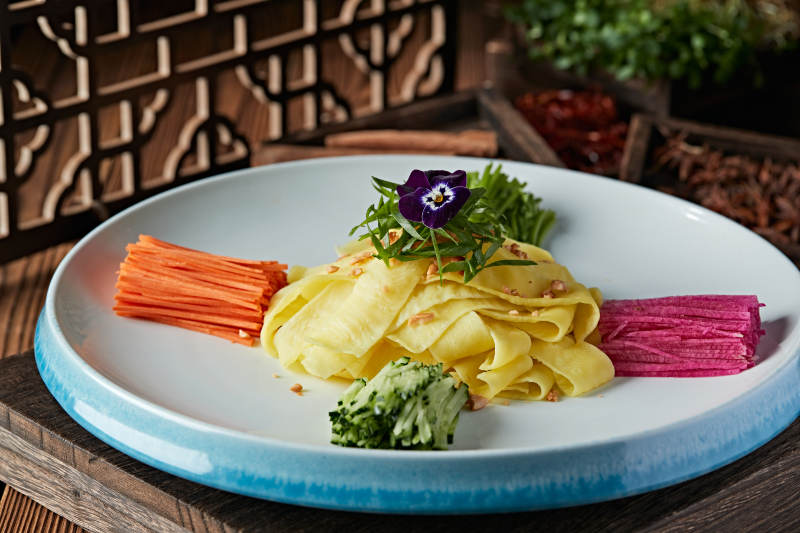 山西大同黄面大拉皮图片