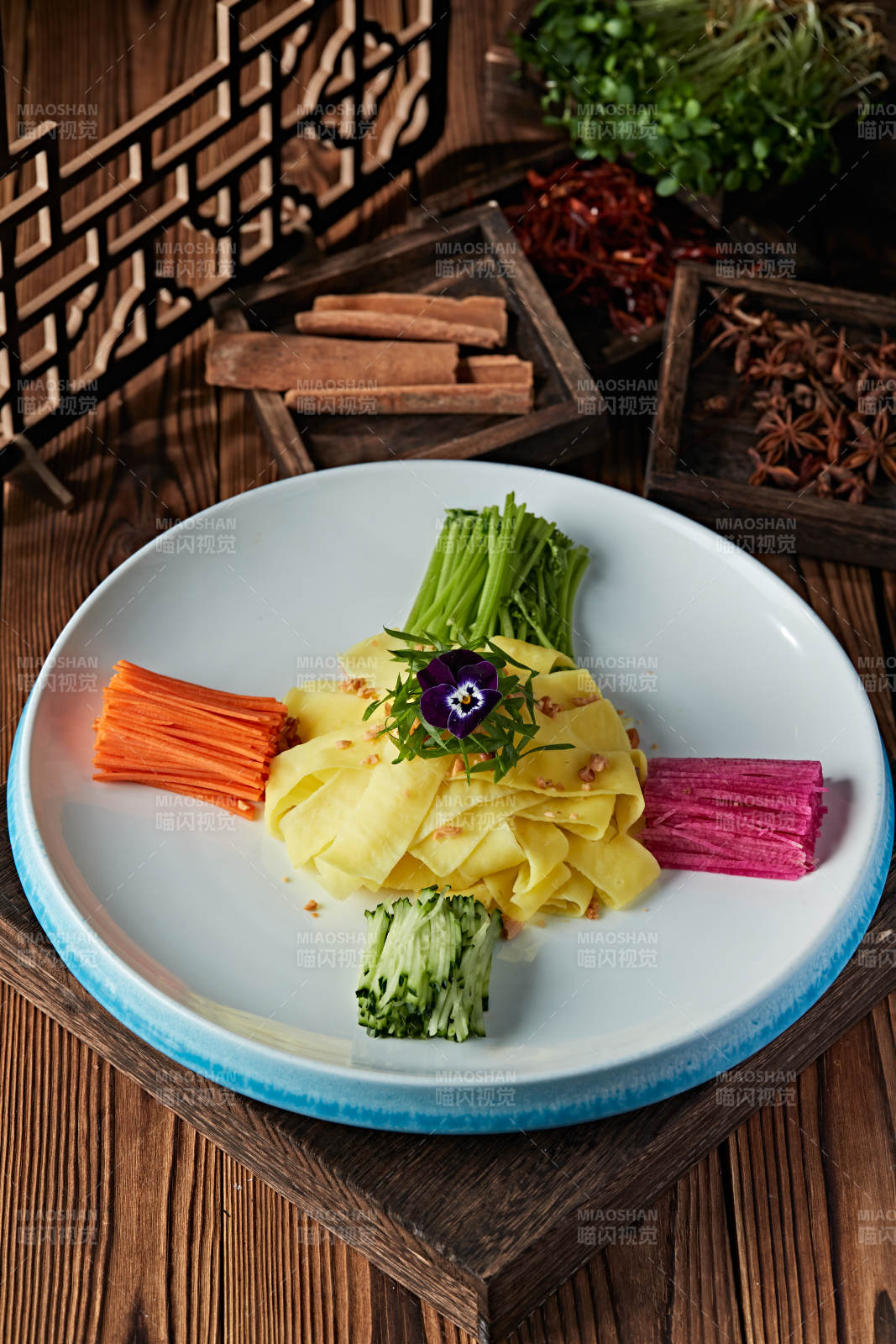 山西大同黄面大拉皮图片