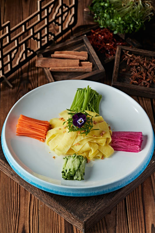 山西大同黄面大拉皮图片