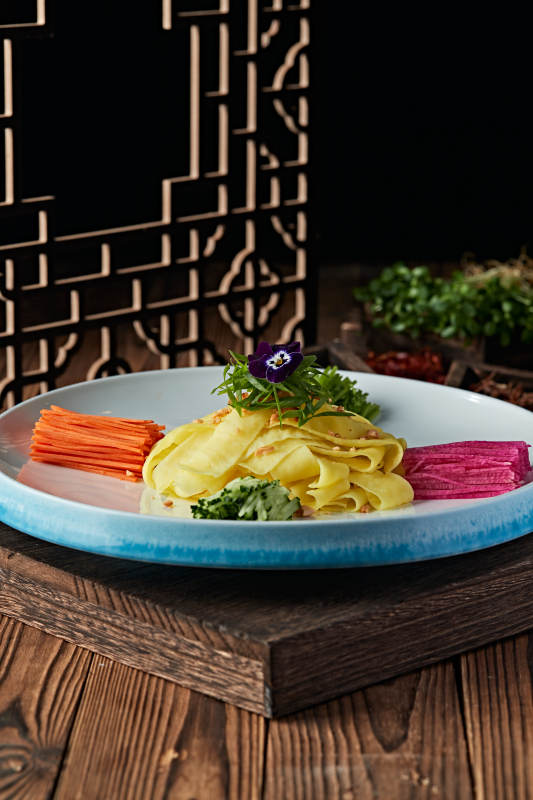 山西大同黄面大拉皮图片