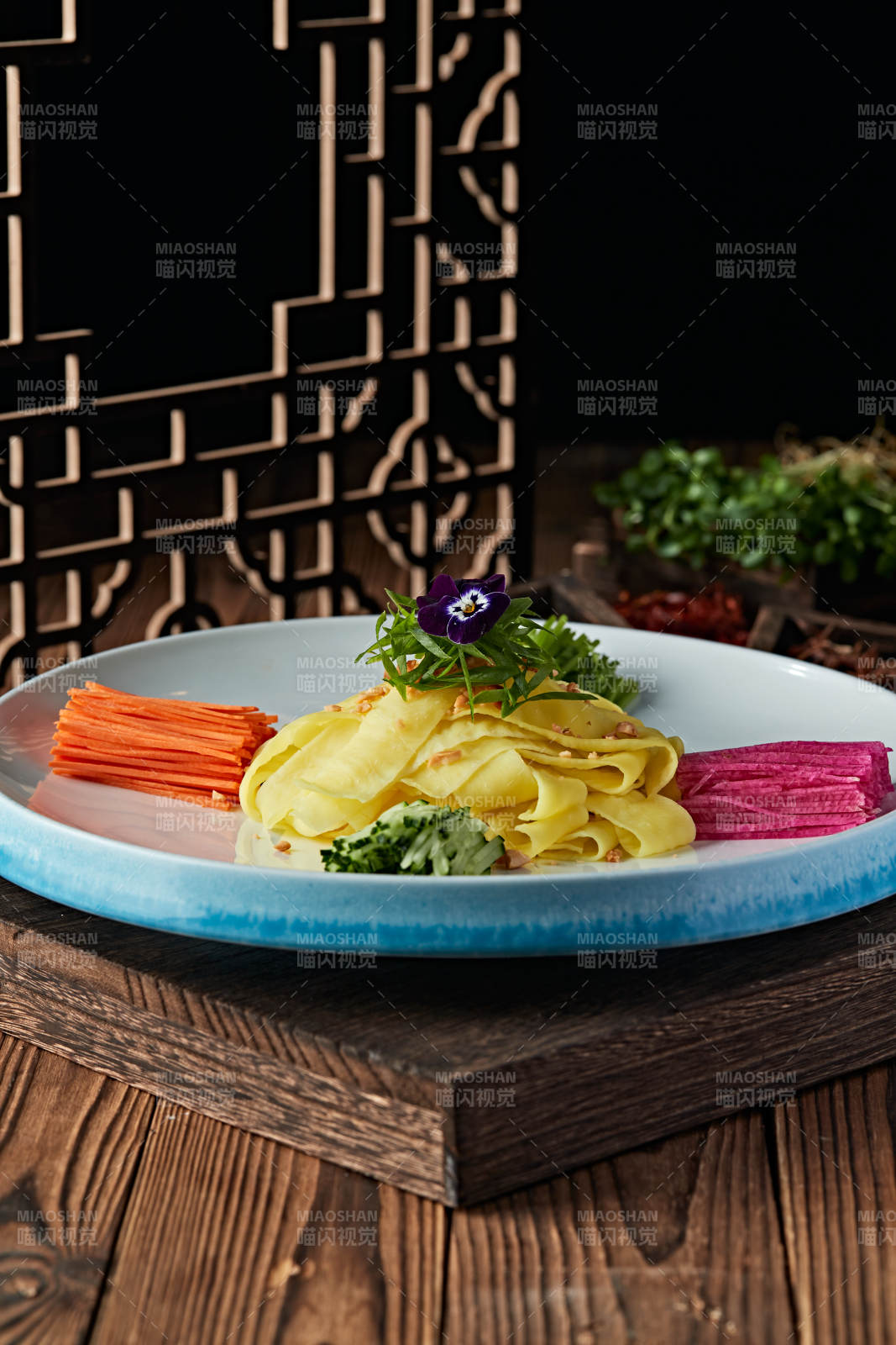 山西大同黄面大拉皮图片