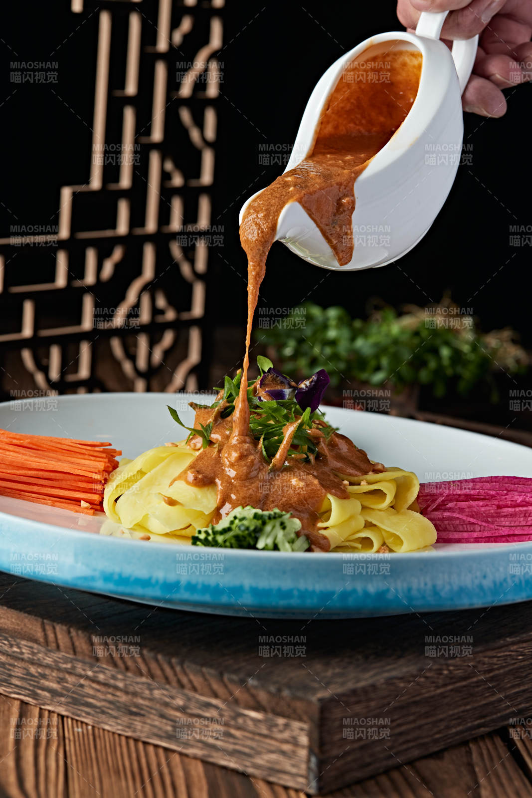 山西大同黄面大拉皮图片