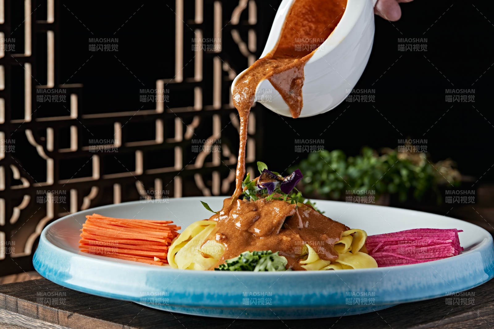 山西大同黄面大拉皮图片