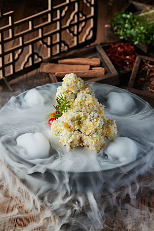 百花糯米糕图片