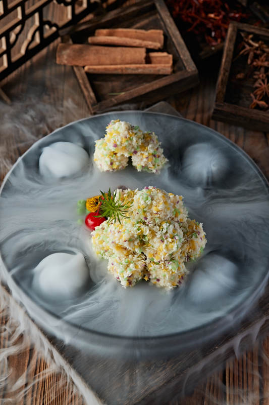 百花糯米糕图片