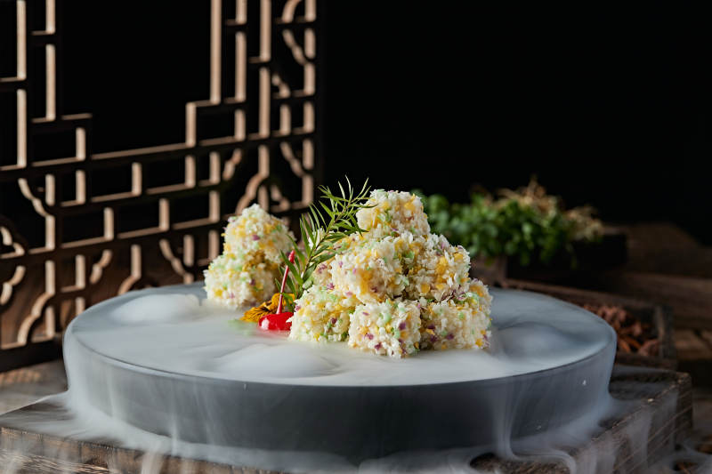 百花糯米糕图片