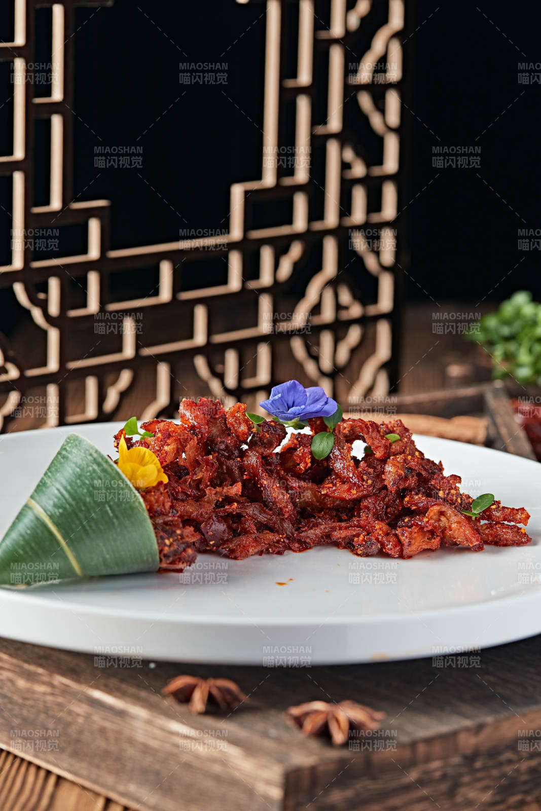 椒麻香辣火边子牛肉图片