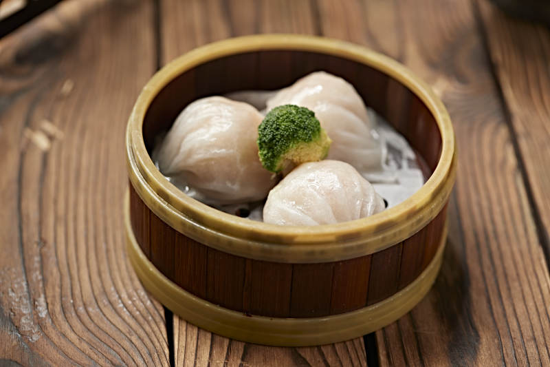 港式茶餐水晶虾饺图片