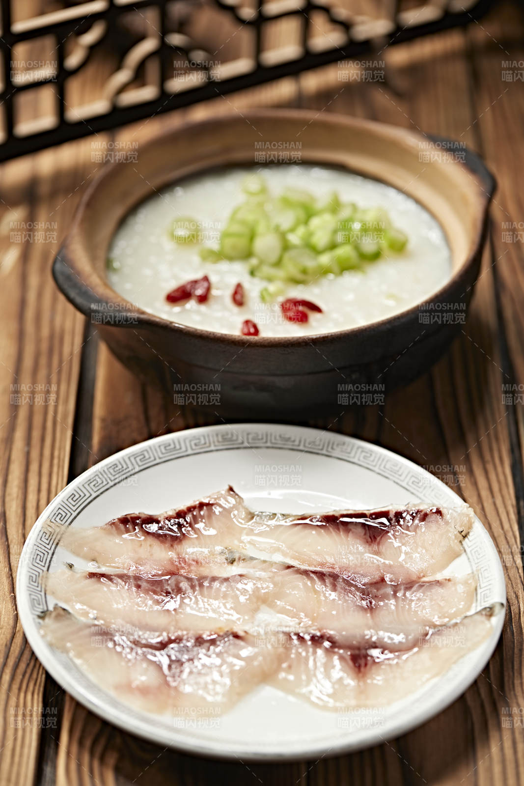 砂锅生滚鲜鱼片粥图片