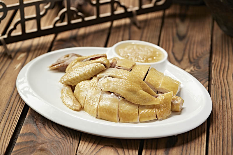 港式茶餐白斩鸡图片