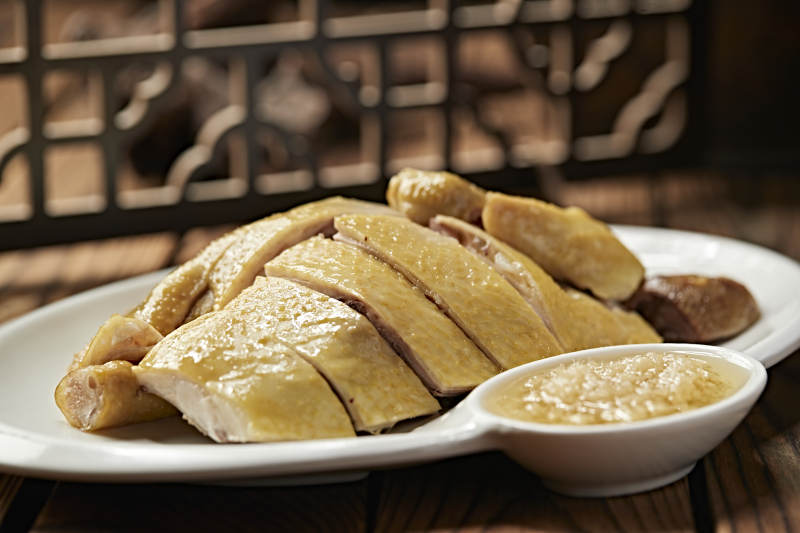 港式茶餐白斩鸡图片