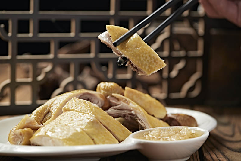 港式茶餐白斩鸡图片