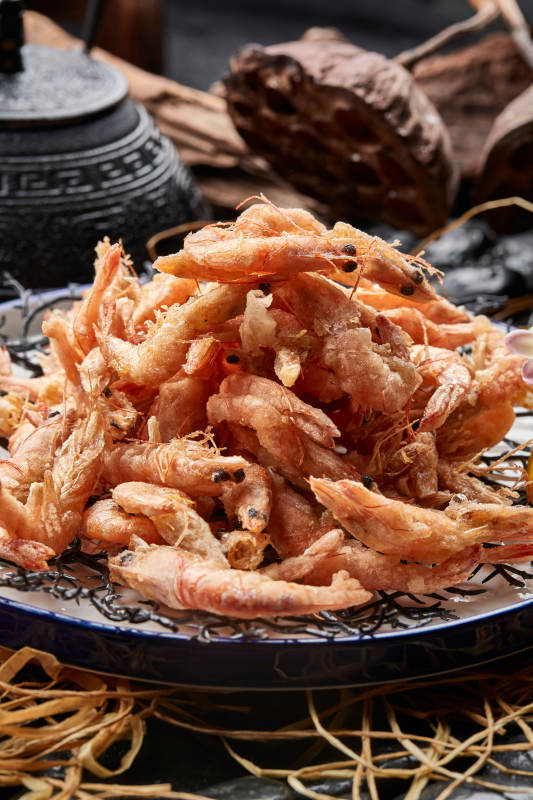 干炸小河虾图片