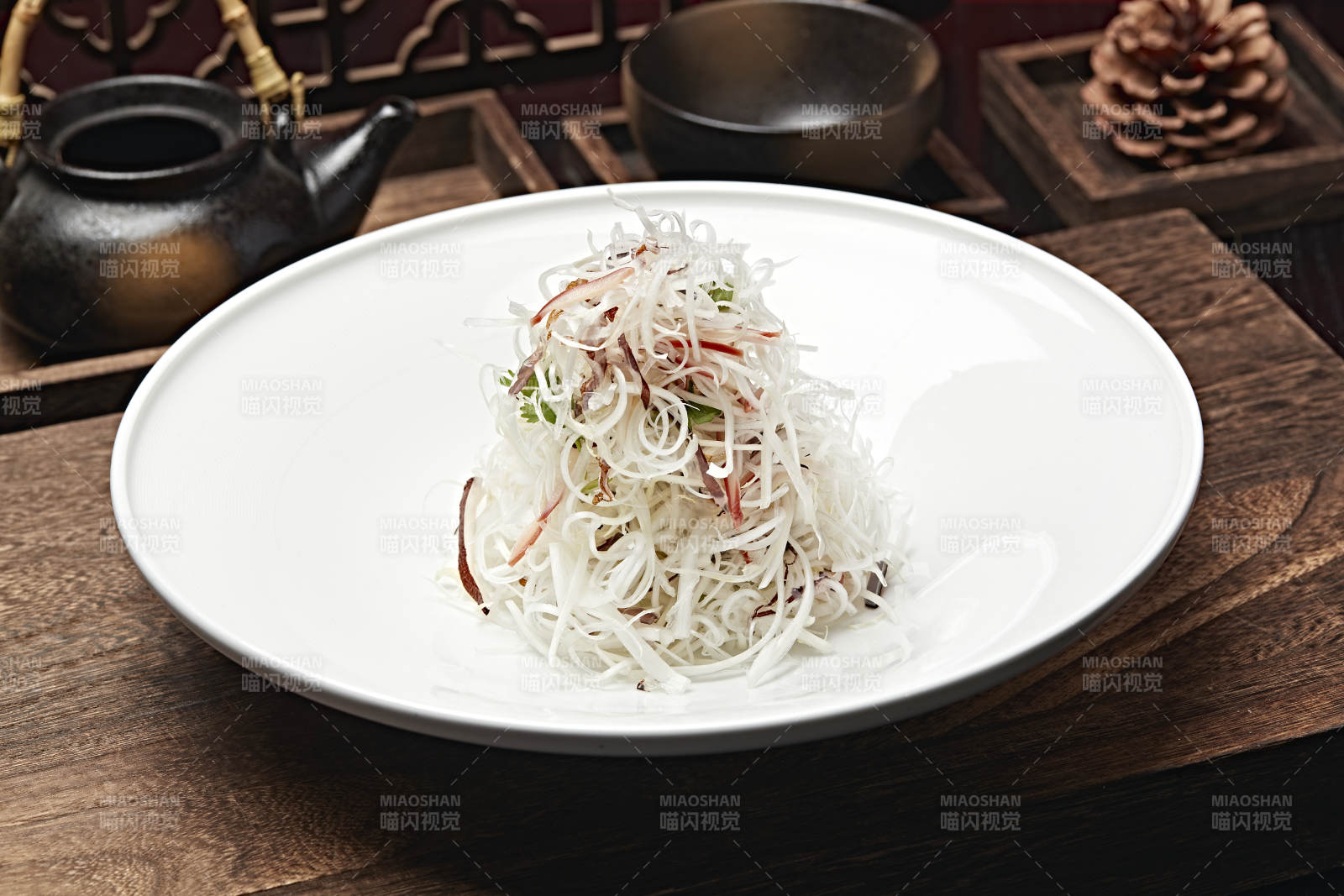 鱿鱼丝凉拌白菜丝图片