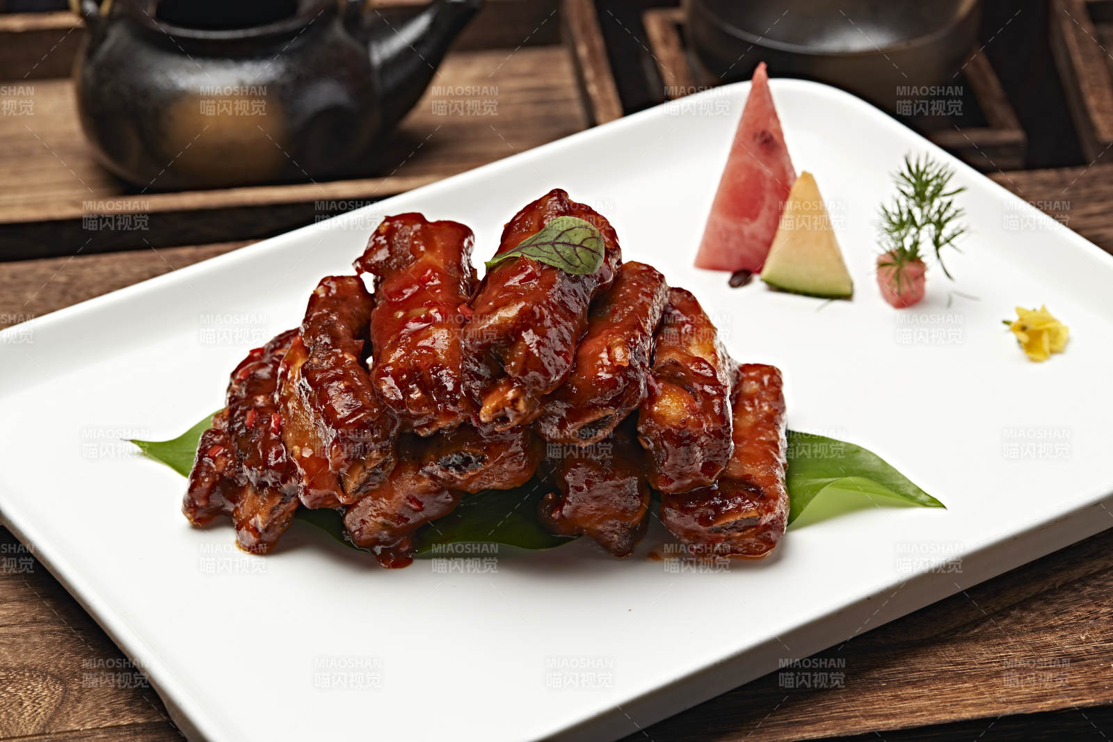 红烧糖醋肋排图片