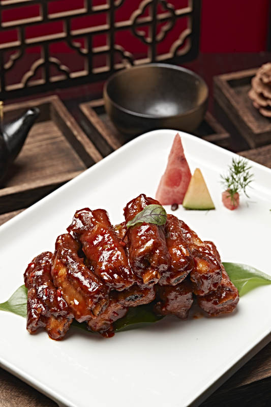 红烧糖醋肋排图片