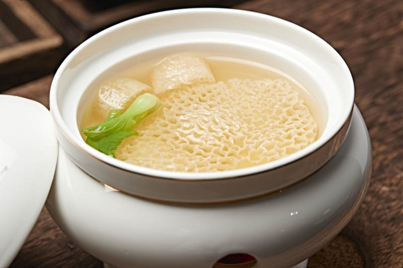 竹荪网竹荪根炖鲜汤图片