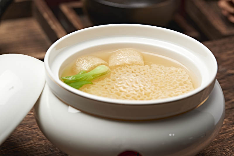 竹荪网竹荪根炖鲜汤图片