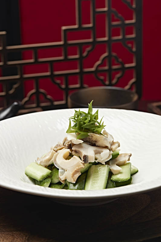 浇汁青瓜螺头图片